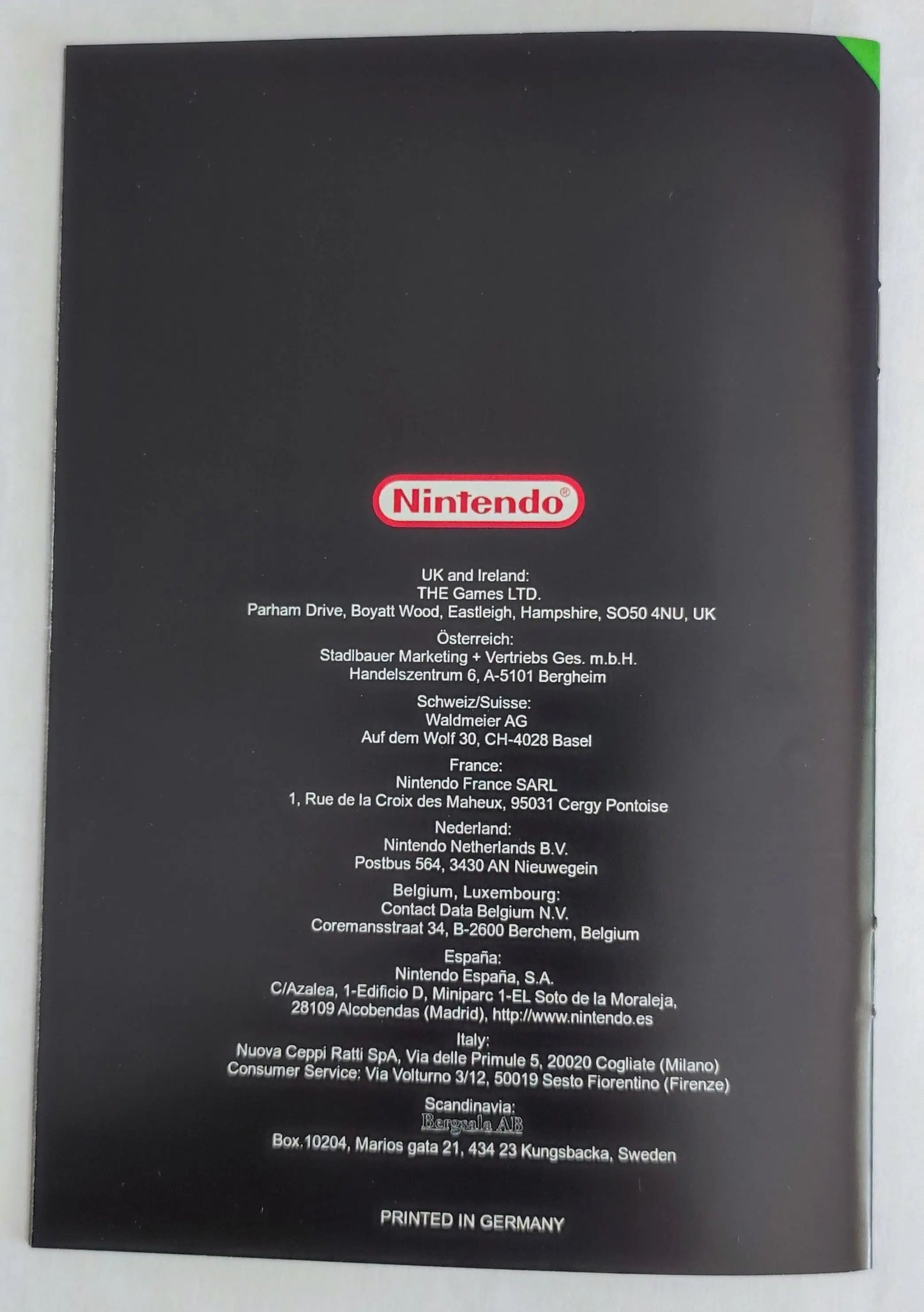 Notice Super Mario 64 - N64 - Français - RGUNIVERSE STORE