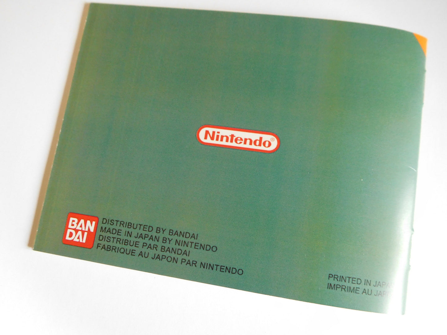 Notice Four Players' Tennis NES - Français -