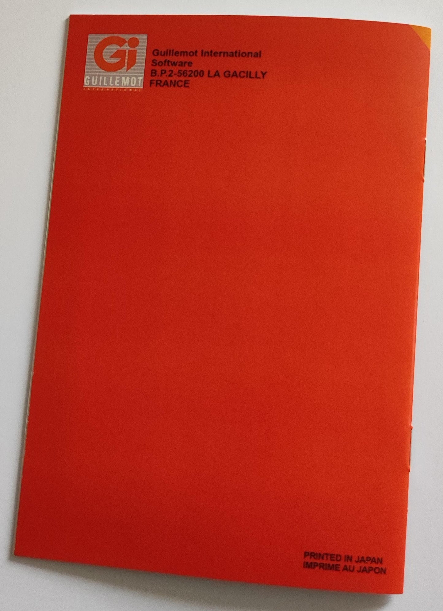 Notice Super Turrican SNES - Français -