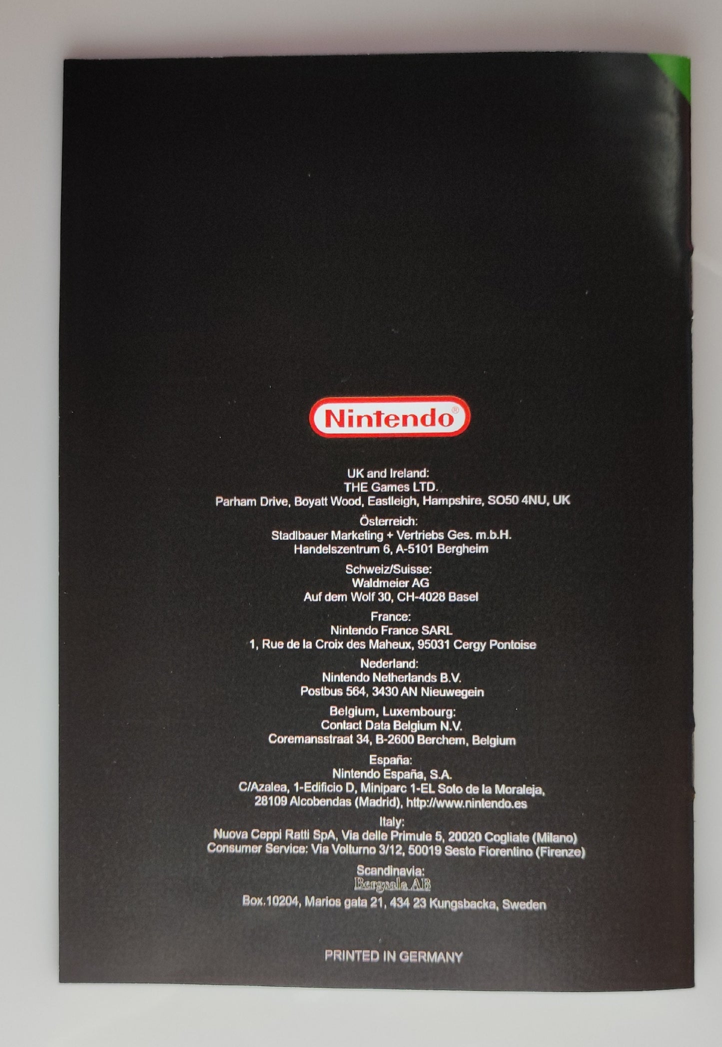 Notice d'instruction pour Mario Golf sur Nintendo 64, en français, montrant la reproduction de la notice originale.