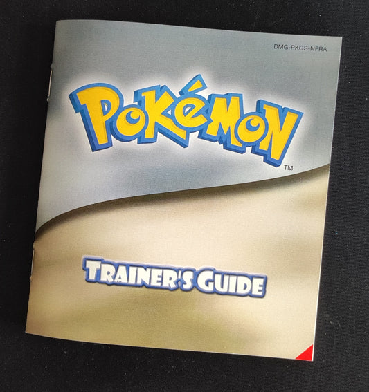Notice Pokemon Or / Argent Game Boy - Français - RGUNIVERSE STORE