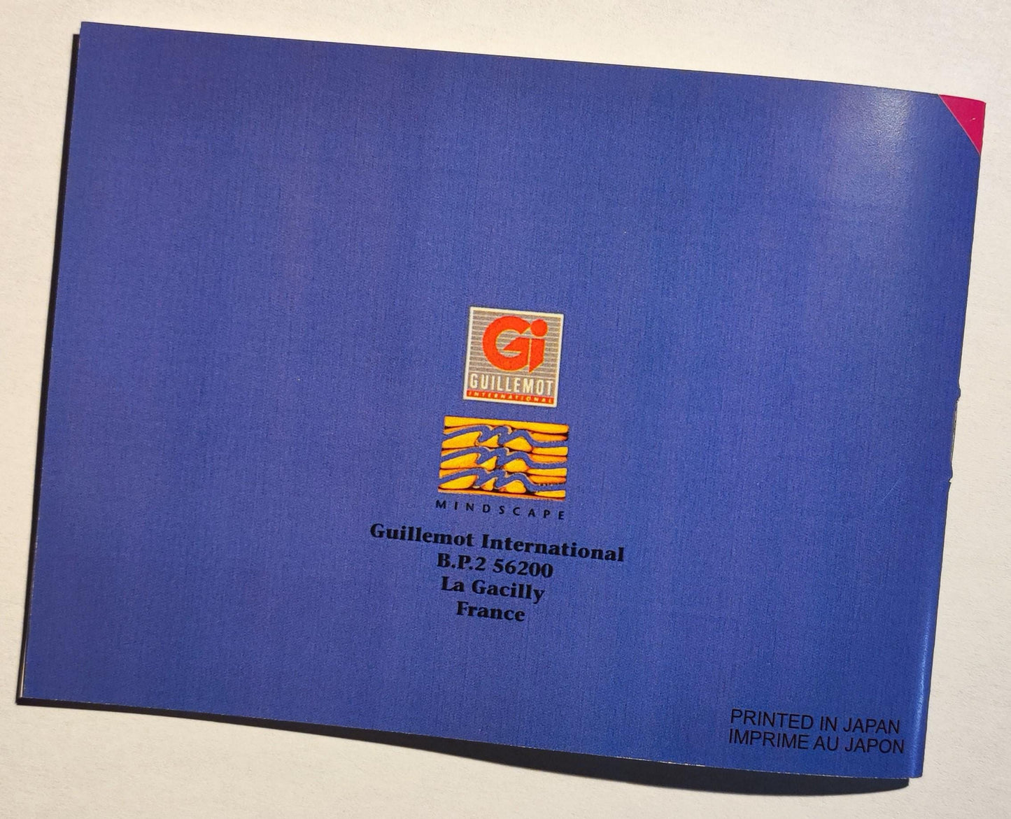 Notice Prince of Persia - NES - Français -