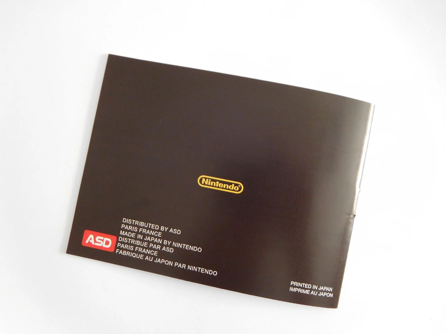 Notice Clu Clu Land - ASD - NES - Français/Anglais - - RGUNIVERSE STORE
