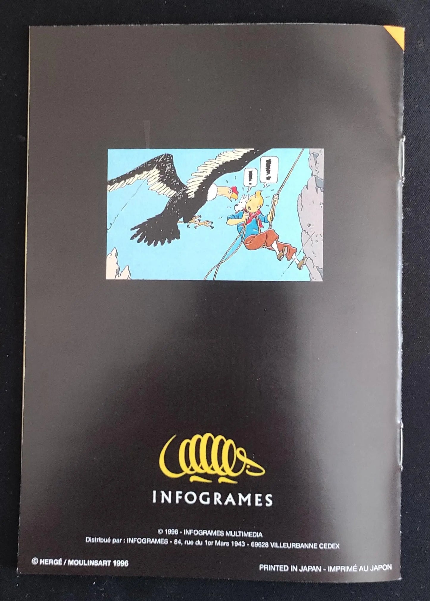 Notice Tintin : Le Temple du Soleil - SNES - Français - - RGUNIVERSE STORE