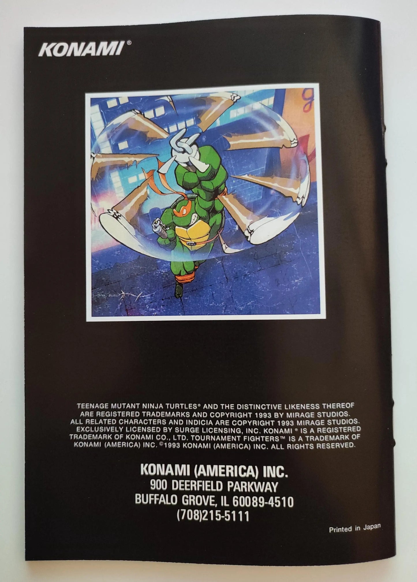 Notice Teenage Mutant Hero Turtles: Tournament Fighters SNES - Anglais - - RGUNIVERSE STORE