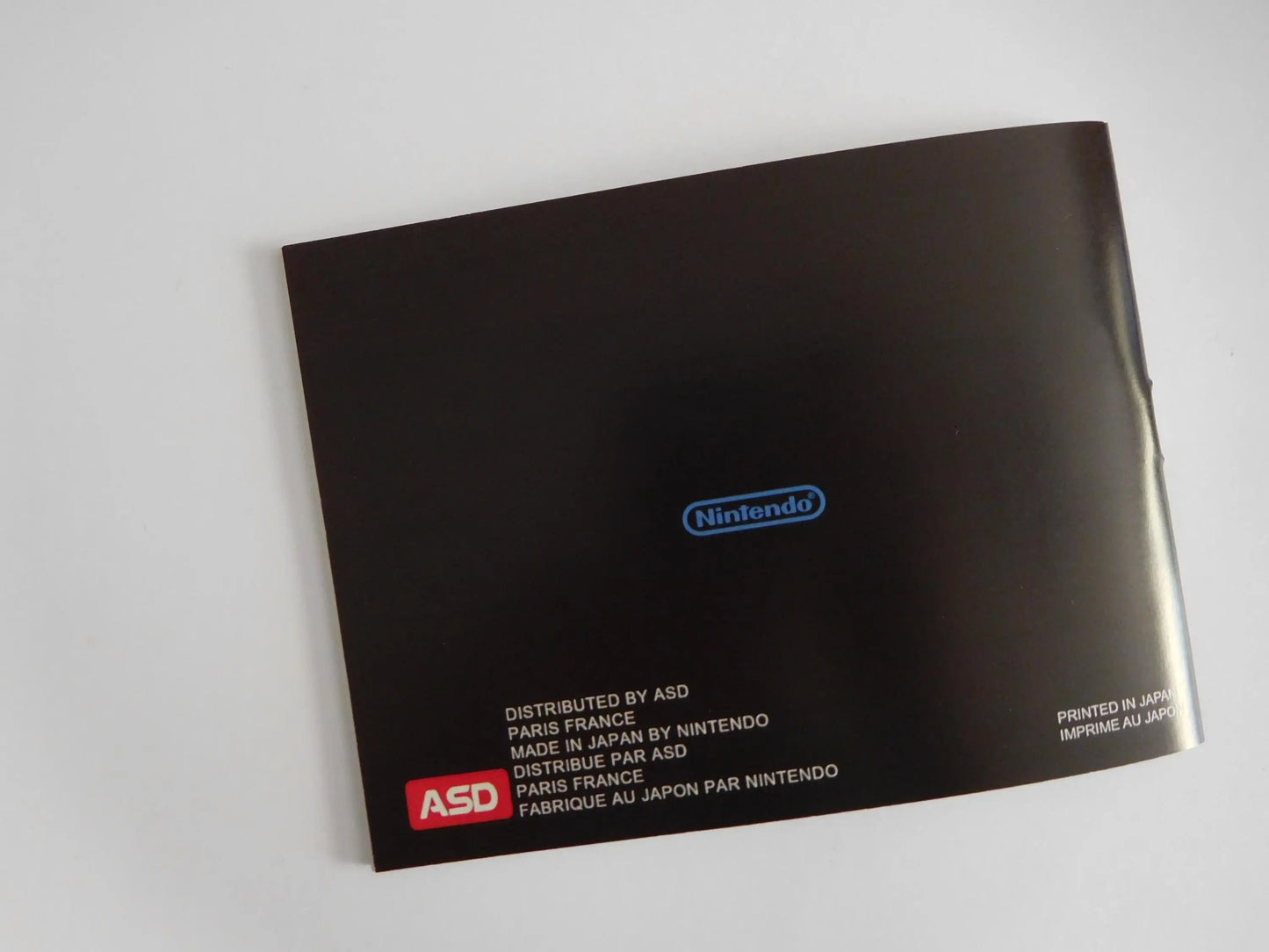 Notice Golf - ASD - NES - Français/Anglais - - RGUNIVERSE STORE
