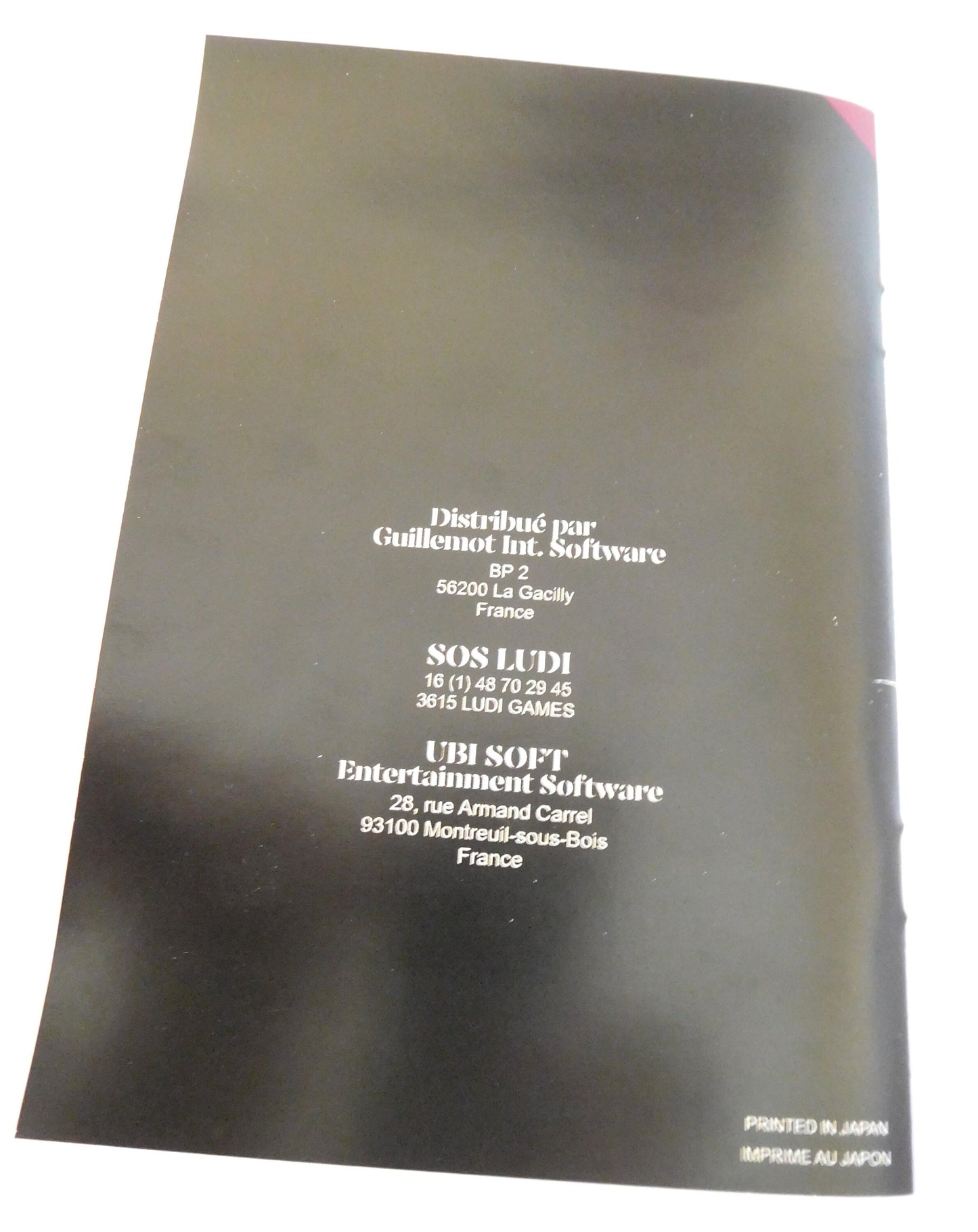 Notice Soul Blazer SNES - Français -