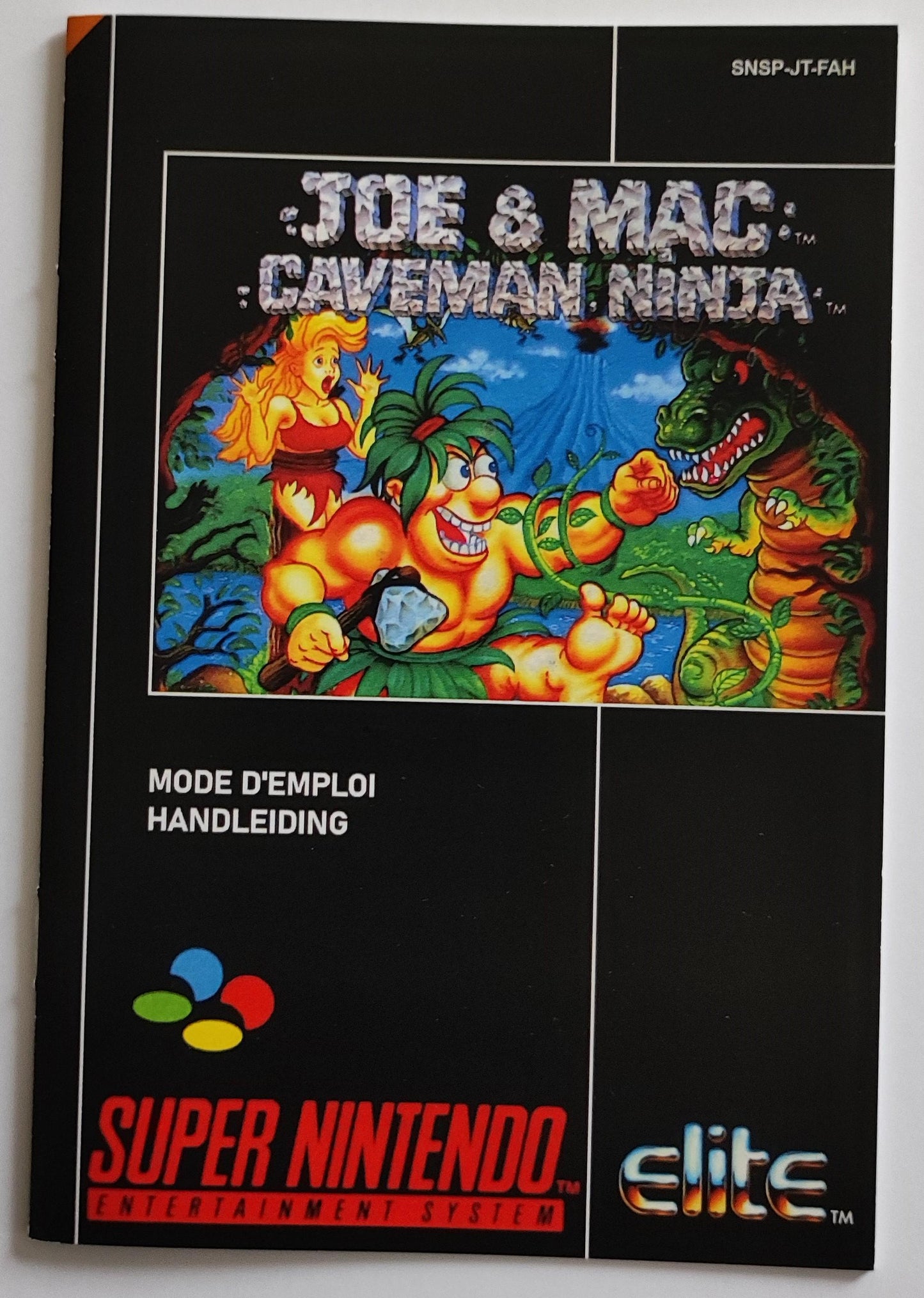 Notice Joe and Mac: Caveman Ninja SNES - Français -