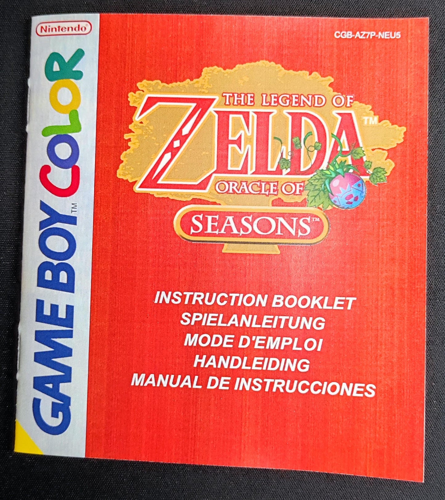 Notice The Legend of Zelda: Oracle of Seasons - Game Boy - Français