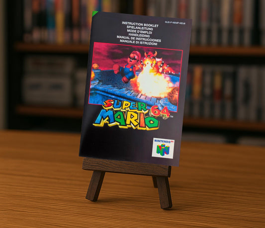 Notice Super Mario 64 - N64 - Français