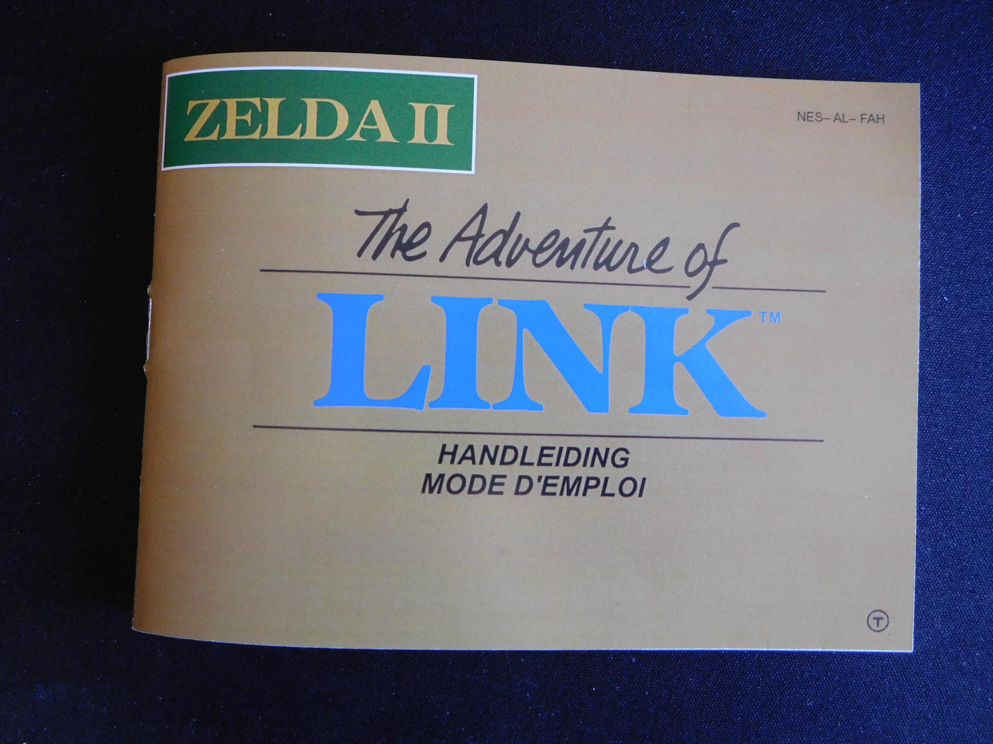 Notice Zelda II: The Adventure of Link - NES - Français / Néerlandais -