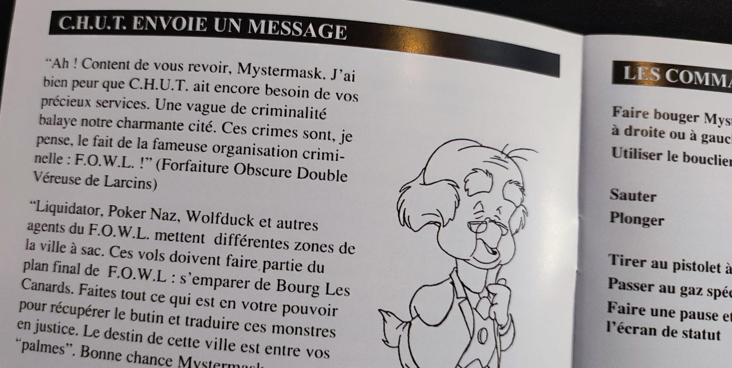 Notice Disney's Darkwing Duck - NES - Français