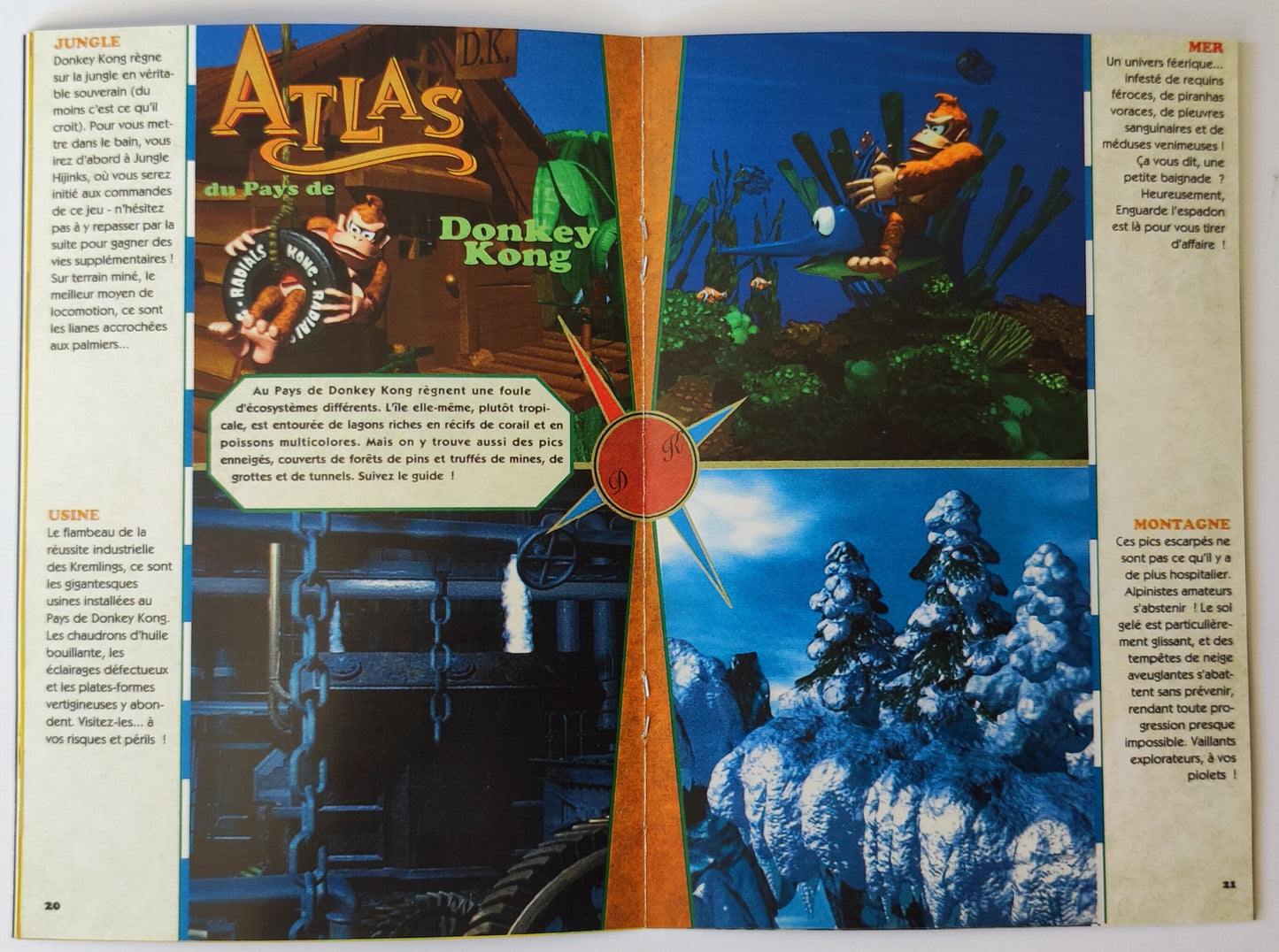 Notice Donkey Kong Country SNES - Français -