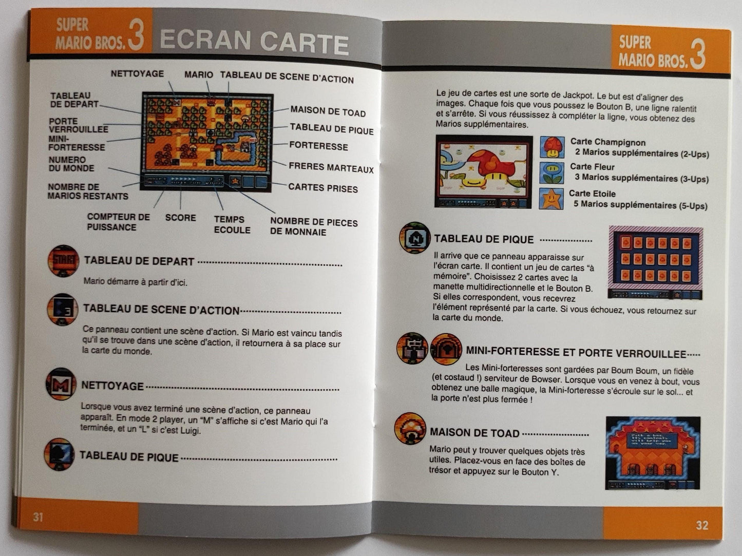 Notice Super Mario All-Stars SNES - Français -