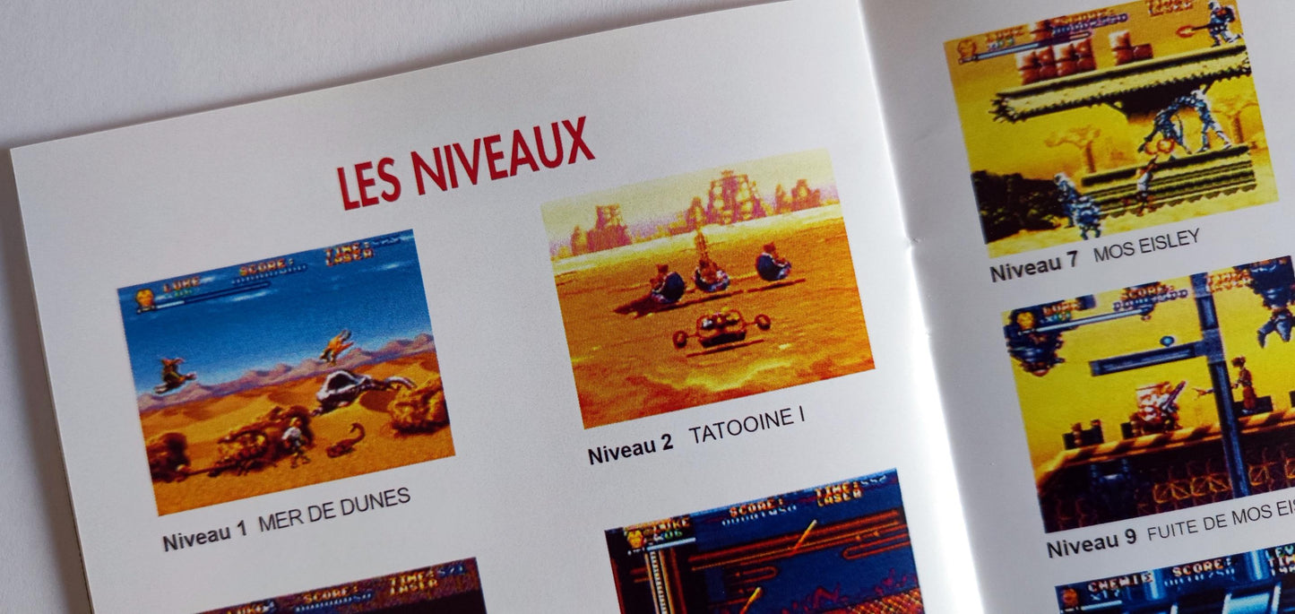 Notice Super Star Wars SNES - Français -