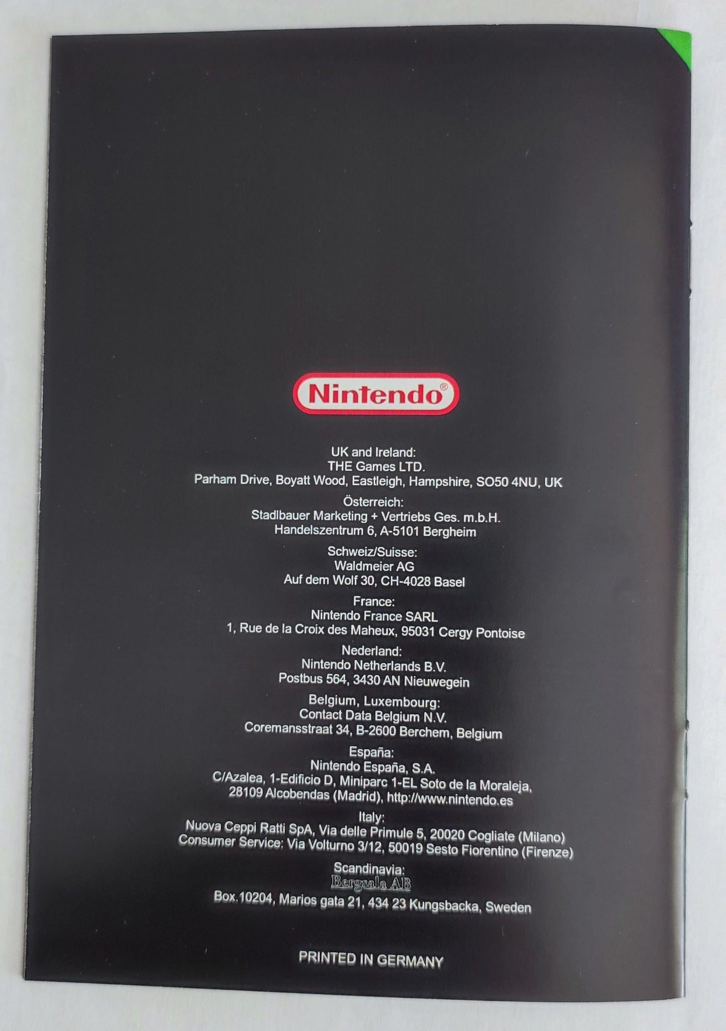 Notice Super Mario 64 - N64 - Français