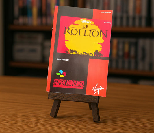 Notice Le Roi lion SNES - Français -