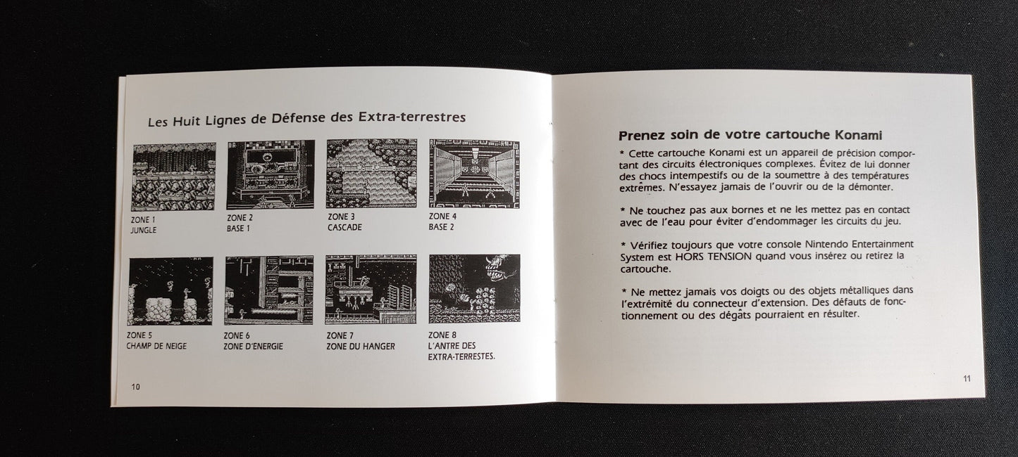 Notice Probotector NES - Français -