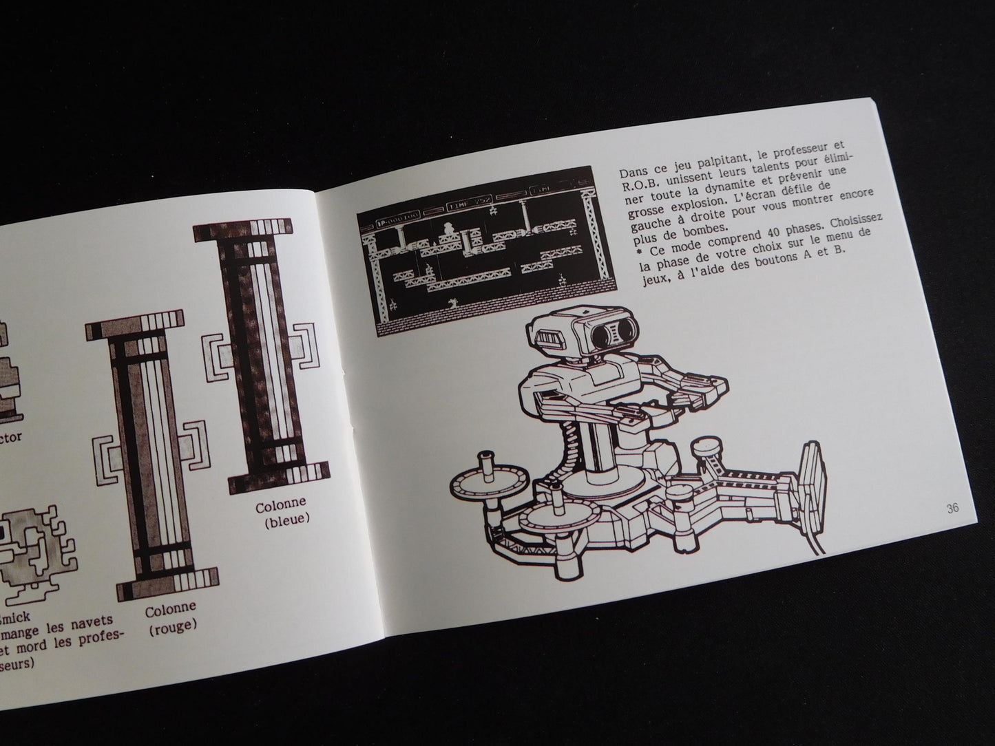 Notice Gyromite - ASD - NES - Français/Anglais -