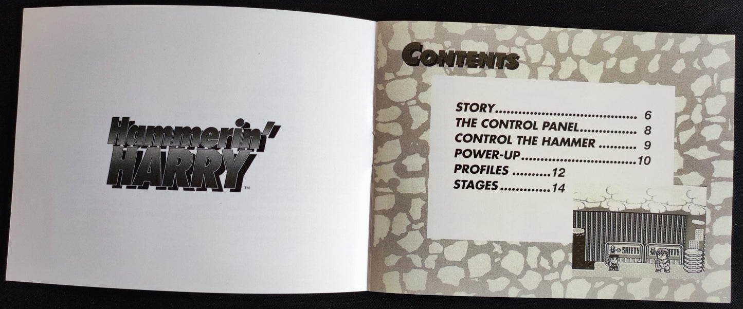 Notice Hammerin' Harry - NES - Français -