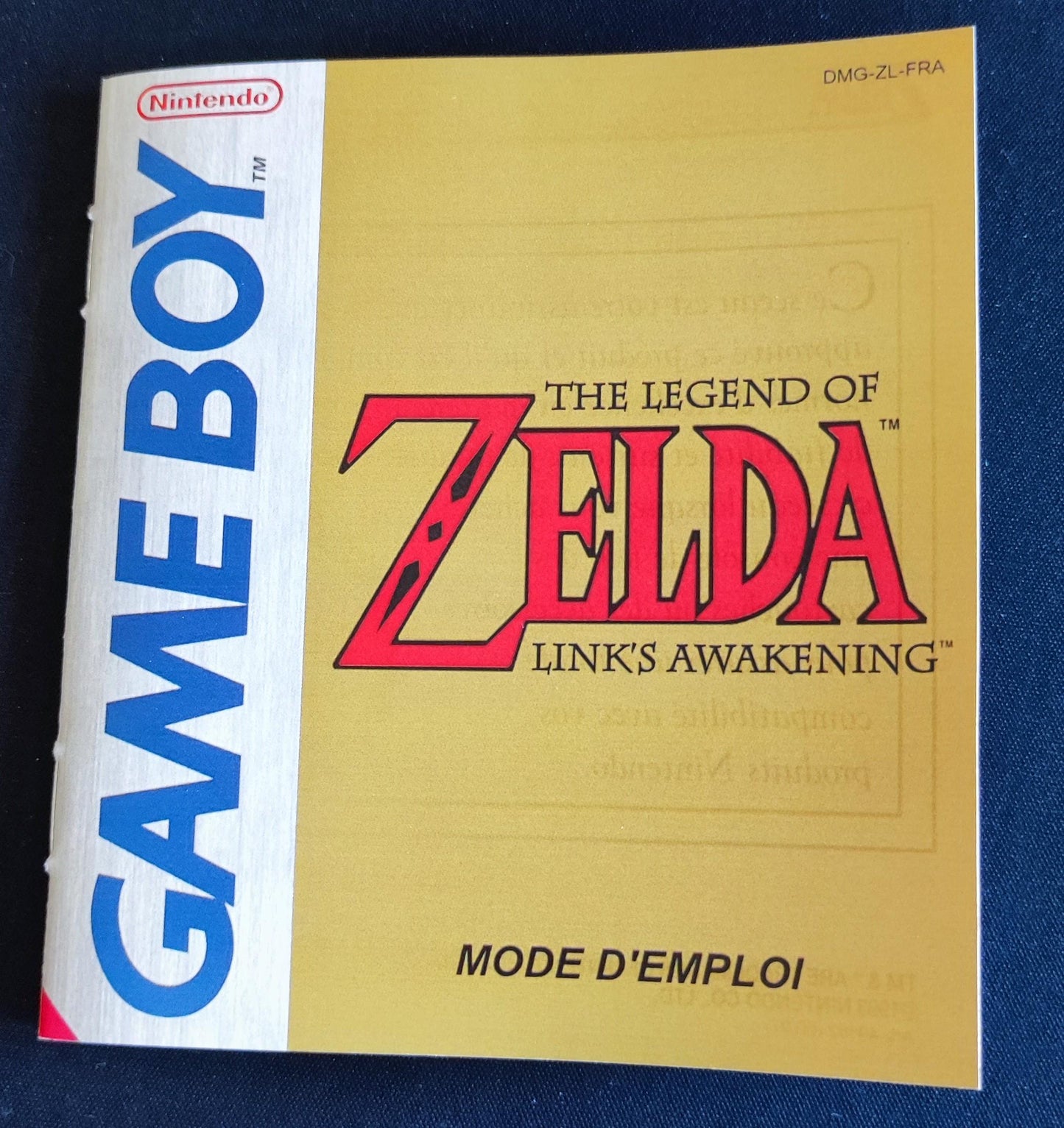 Notice The Legend of Zelda: Link's Awakening - Game Boy - Français -