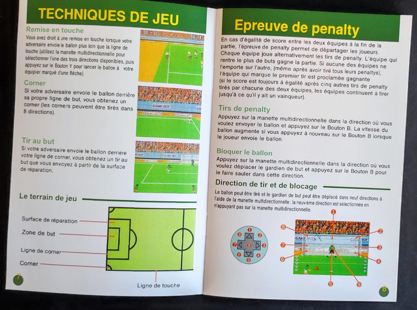 Notice Super Soccer - SNES - Français -
