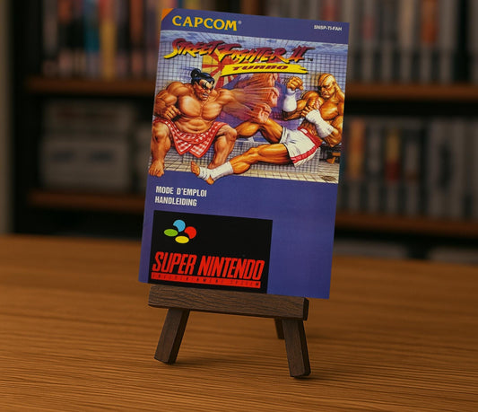 Notice Street Fighter II Turbo SNES - Français -