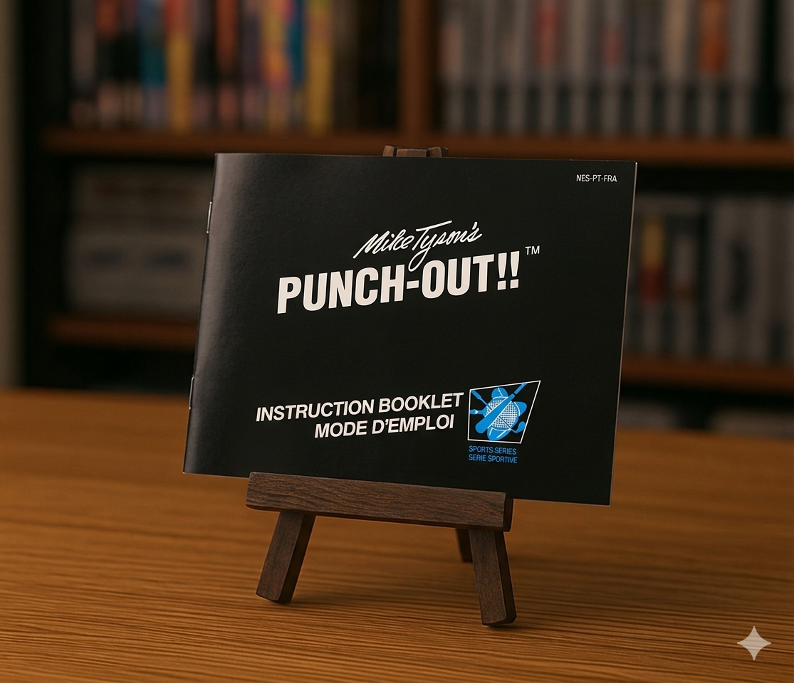 Capture d'écran du jeu vidéo Mike Tyson's Punch-Out!! NES en version française, montrant le personnage principal en action.