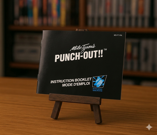 Capture d'écran du jeu vidéo Mike Tyson's Punch-Out!! NES en version française, montrant le personnage principal en action.
