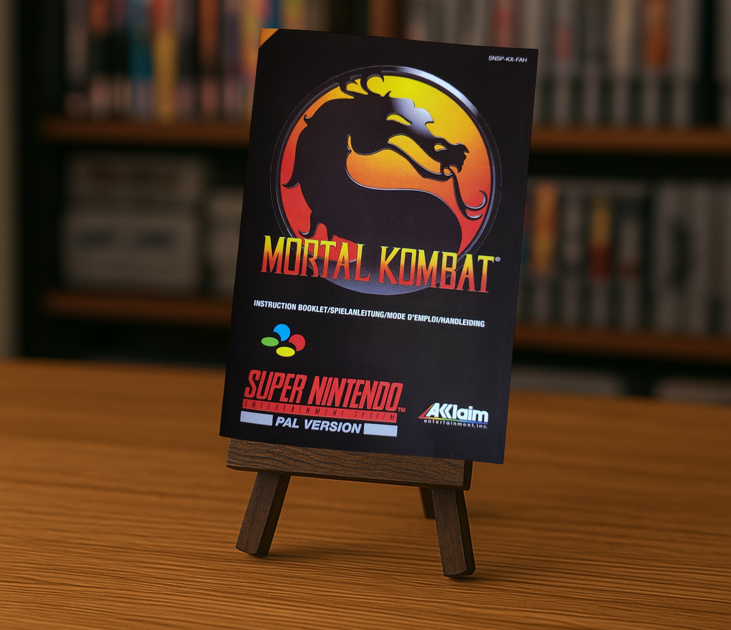 Notice Mortal Kombat SNES - français - RGUNIVERSE STORE