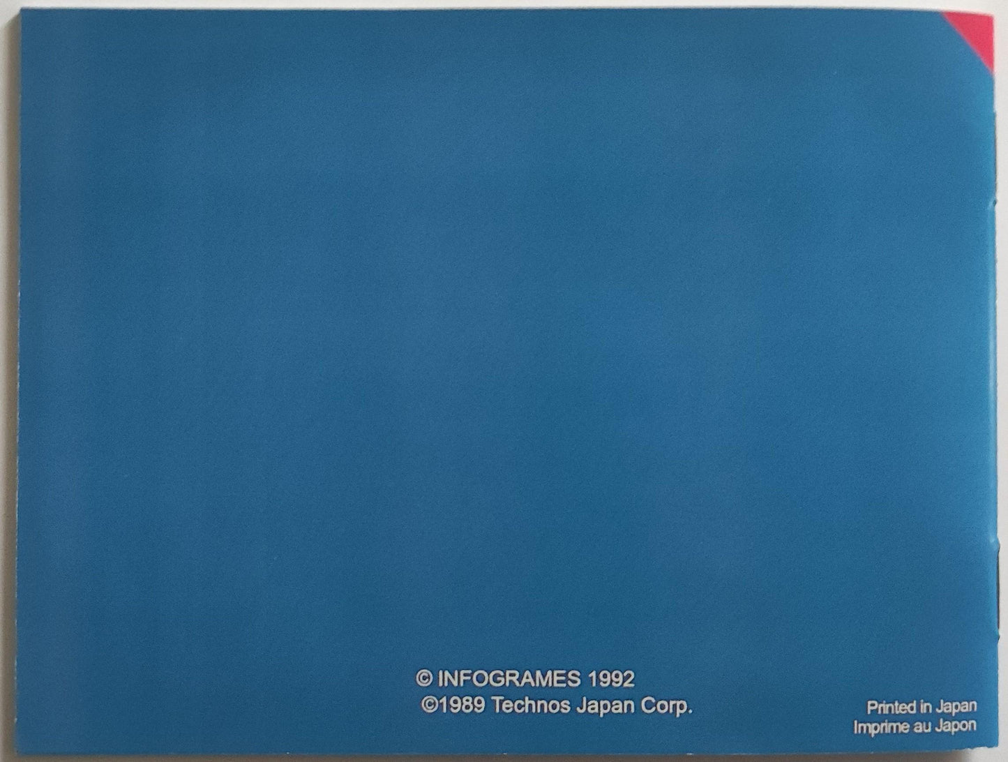 Notice Street Gangs NES - Français -