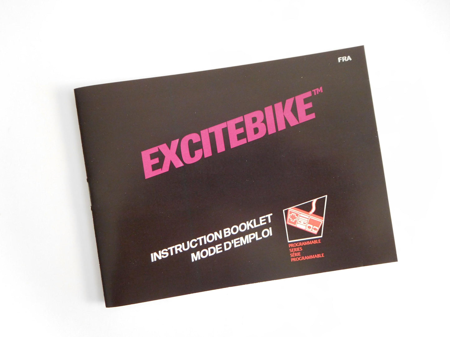 Notice Excitebike - ASD - NES - Français/Anglais -