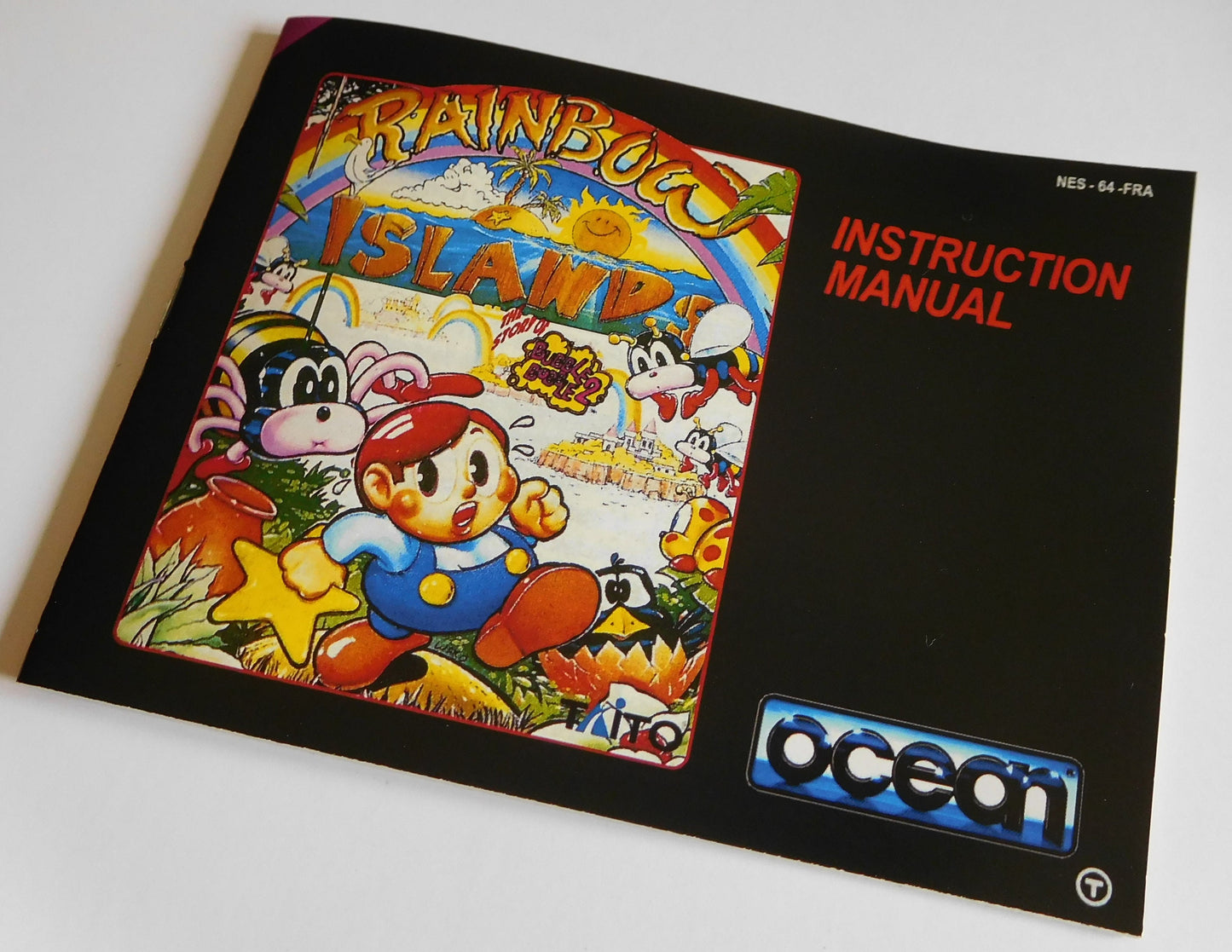 Notice Rainbow Islands: The Story of Bubble Bobble 2 NES - Français -