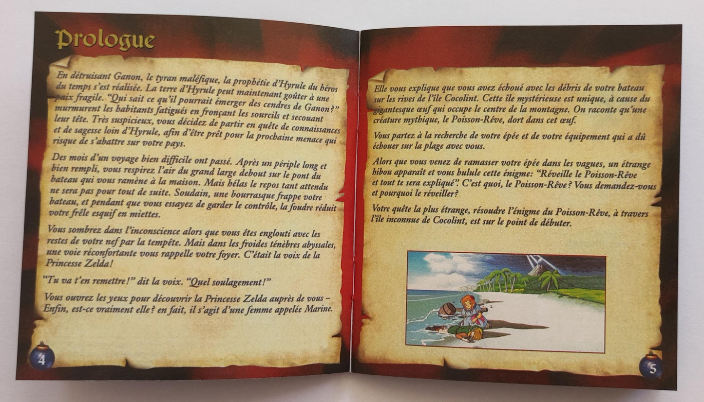 Notice The Legend of Zelda: Link's Awakening - Game Boy - Français