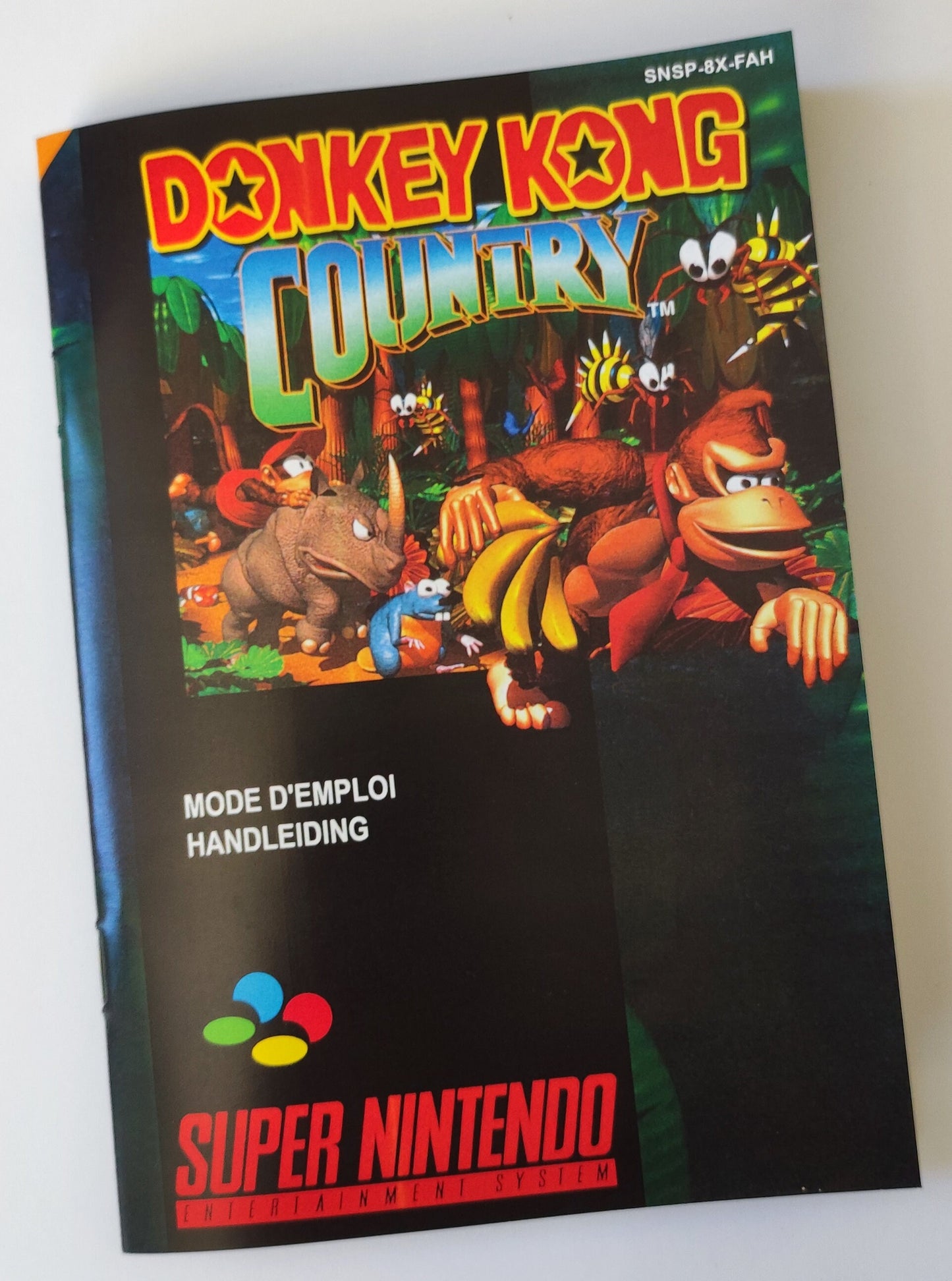 Notice Donkey Kong Country SNES - Français -