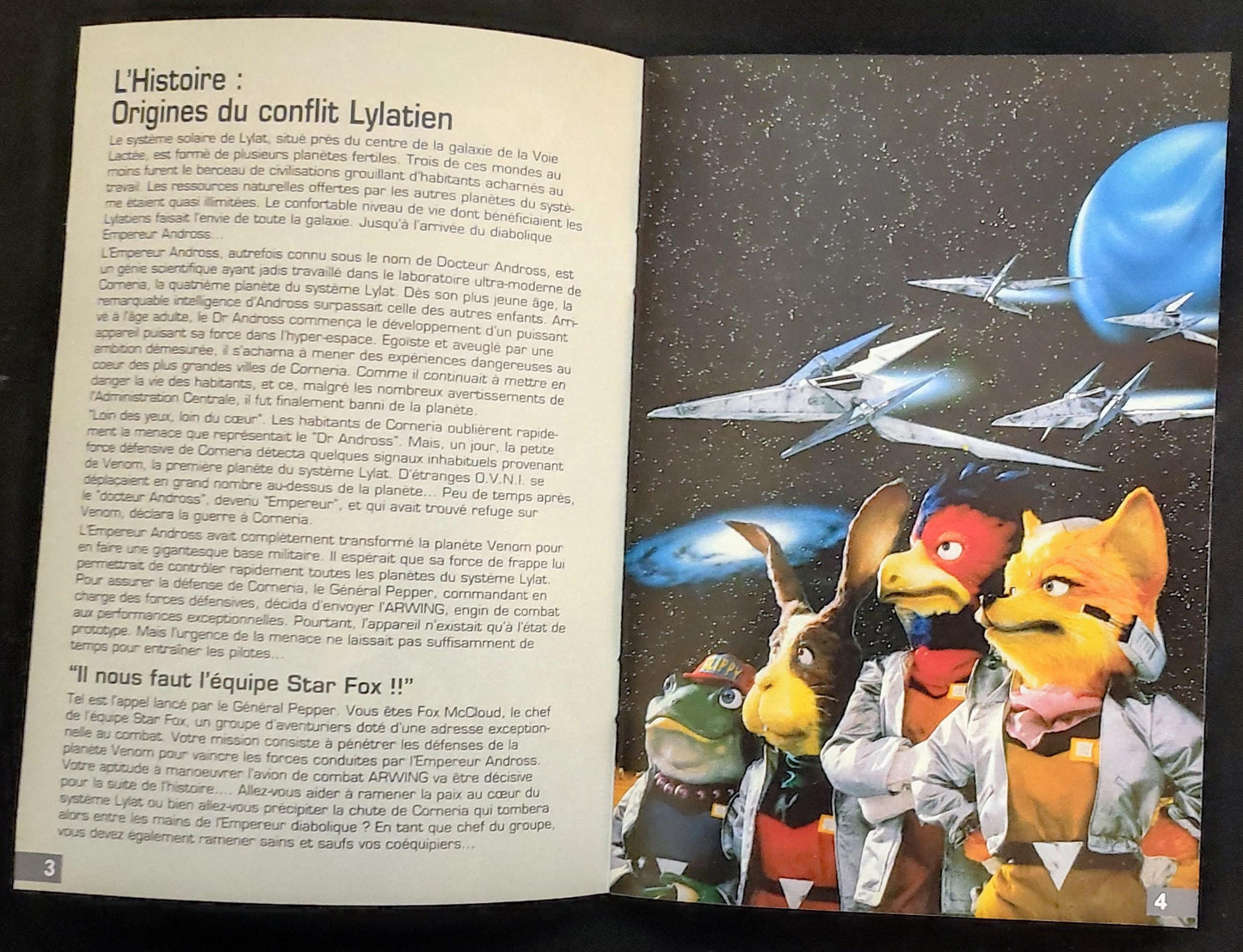 Notice Starwing - SNES - Français -