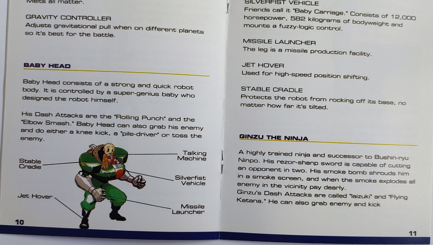 Notice Captain Commando SNES - USA -