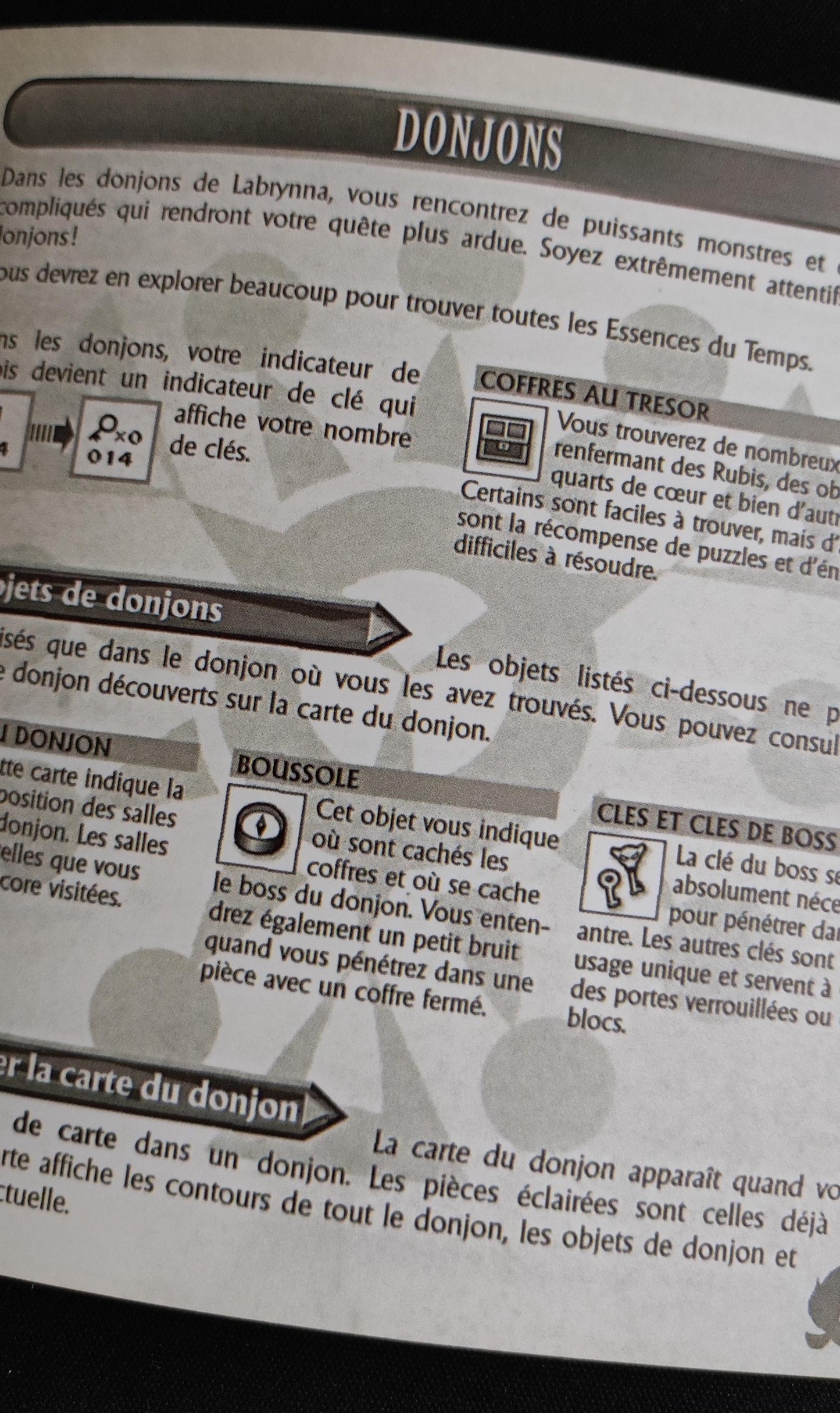 Notice The Legend of Zelda: Oracle of Ages - Game Boy - Français