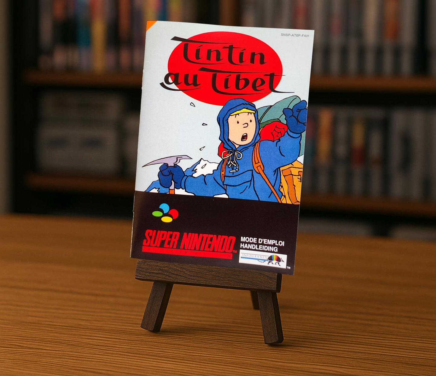 Notice Tintin au Tibet - SNES - Français -