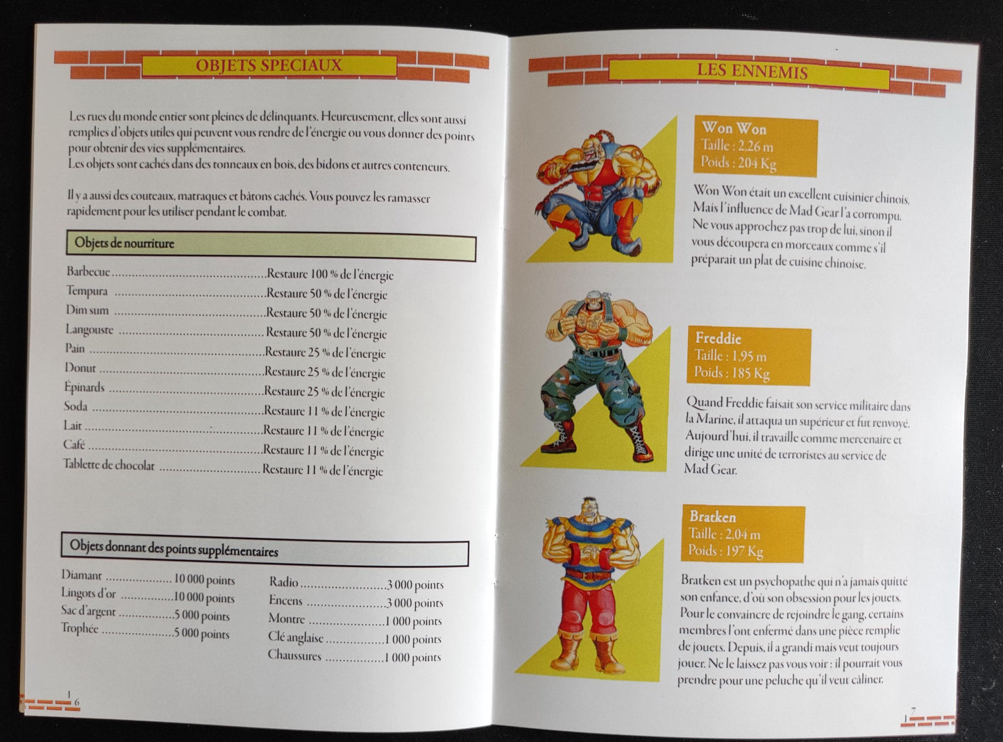 Notice Final Fight 2 - SNES - Français -