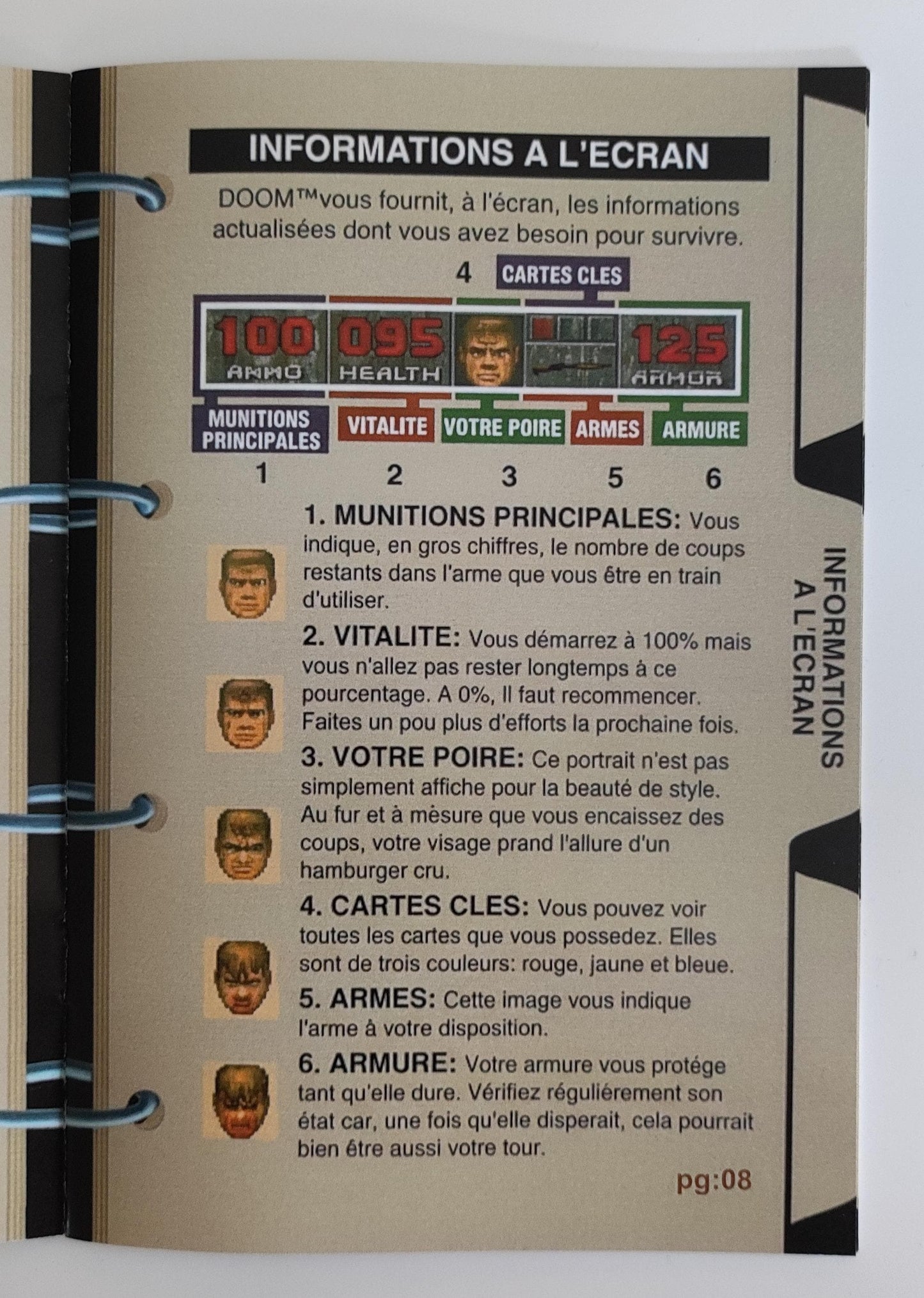 Notice Doom - SNES - Français -