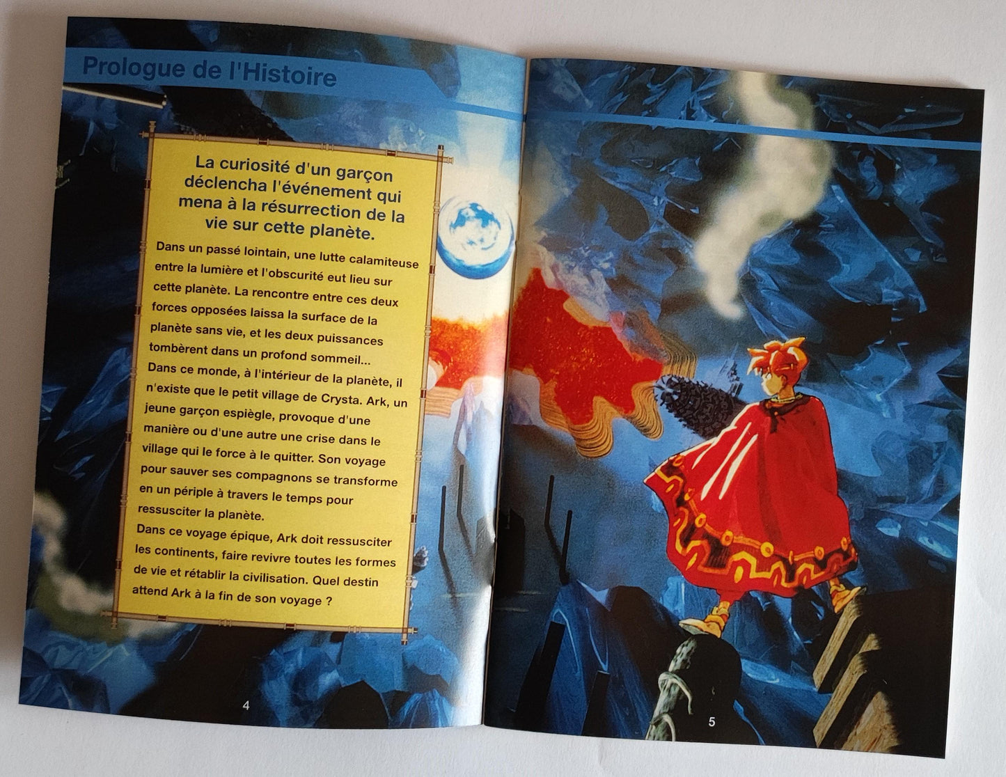 Notice Terranigma - SNES - Français -