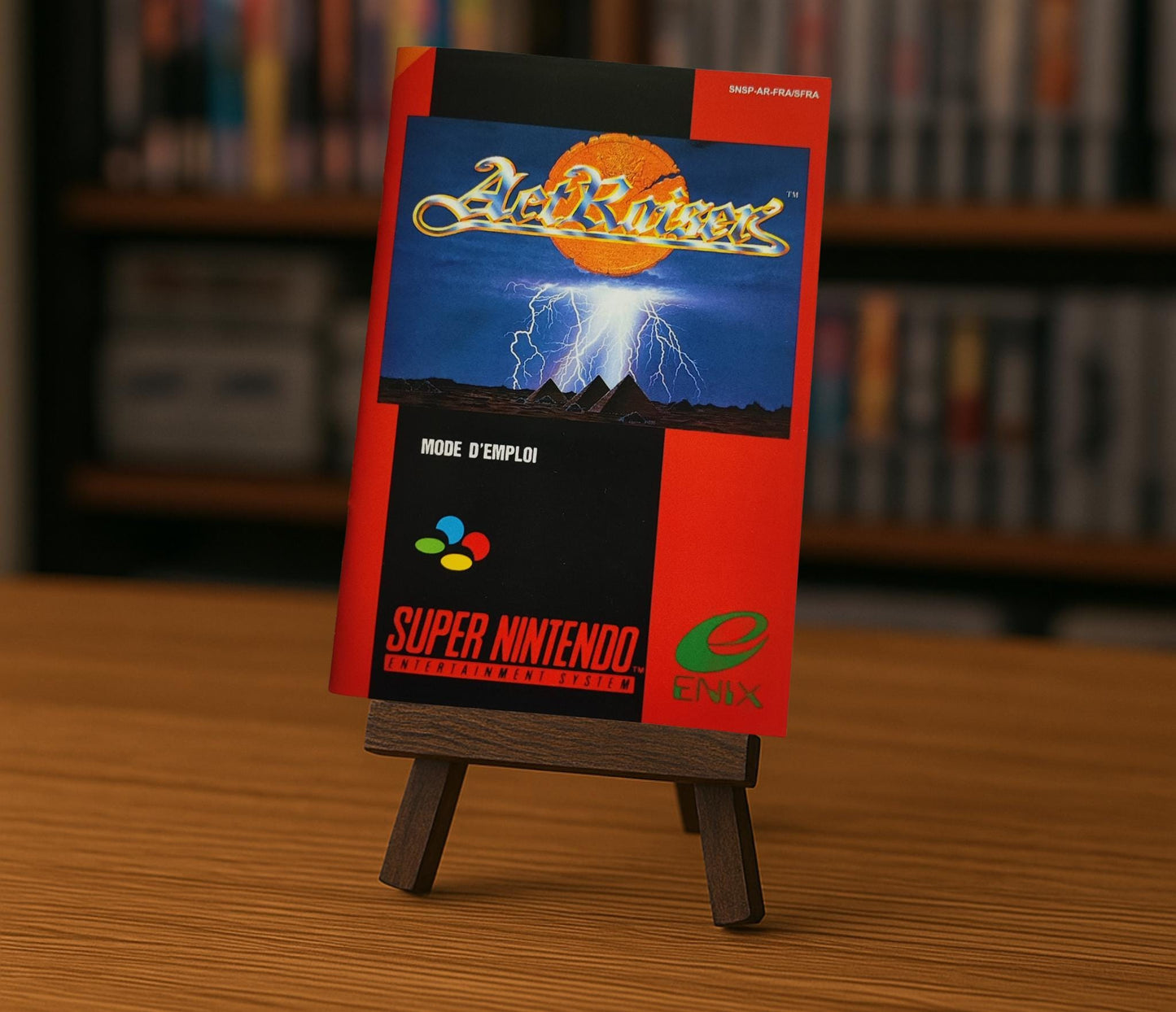 Notice ActRaiser SNES - Français -
