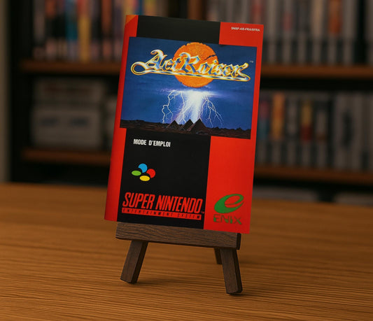 Notice ActRaiser SNES - Français -