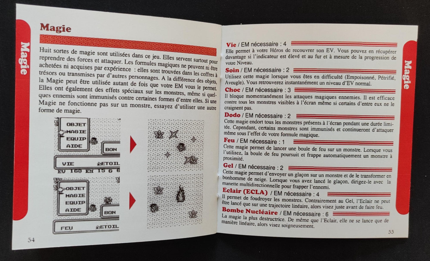 Notice Mystic Quest - Game Boy - Français -