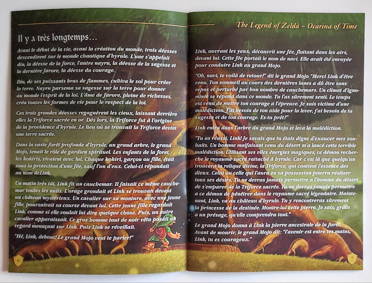 Notice The Legend of Zelda: Ocarina of Time N64 - Français -