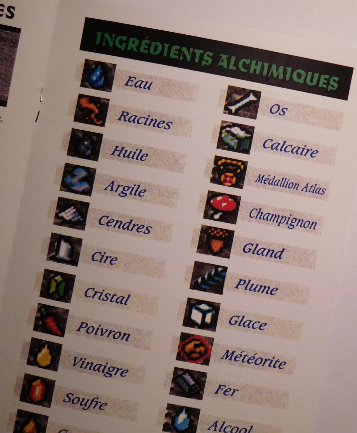 Notice Secret of Evermore - SNES - Français -