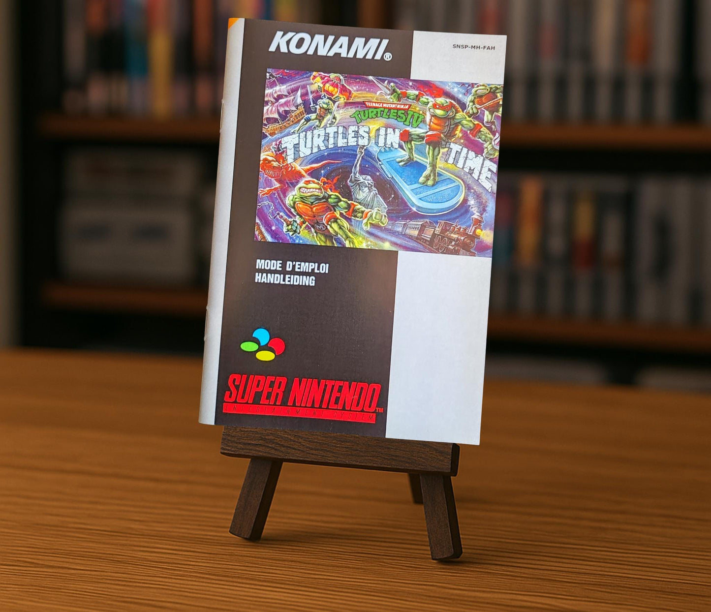 Notice Teenage Mutant Hero Turtles: Turtles in Time SNES - Français -