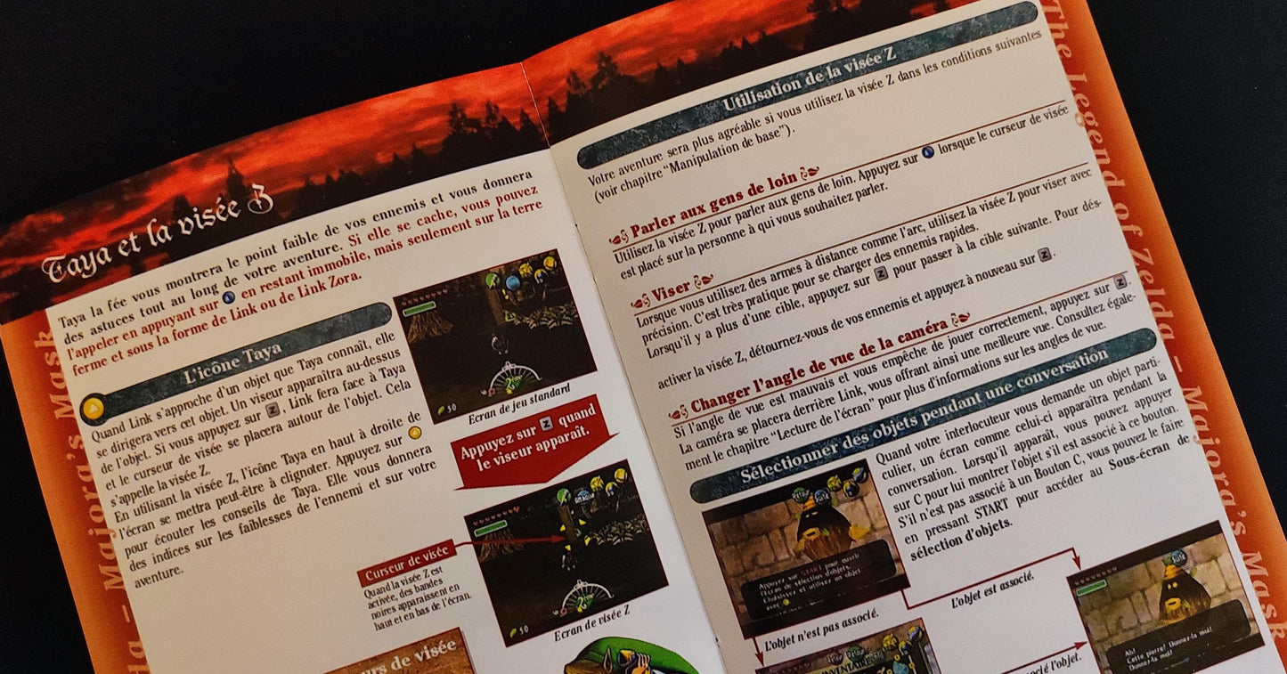 Notice The Legend of Zelda: Majora's Mask - N64 - Français -