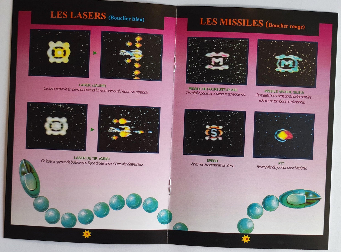 Notice Super R-Type SNES - Français -